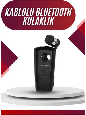 Kaia Yaka Kulaklığı Andorid Tüm Cep Telefonlarına Uyumlu Mikrofonlu Titreşimli Makaralı