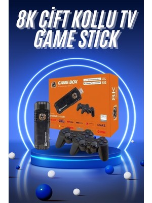 Kaia Game Box Android Tv 36500 Oyunlu Atari 5g 8k Hdr Ultra Hd 64 GB