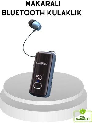 Kaia Fineblue F580 Suya Dayanıklı Bluetooth 5.3 Kulaklık Dijital Ekranlı