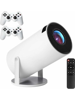 Kaia 4K Wireless Çift Kollu Kumandalı Oyun Projeksiyonu Retro Video Oyunu