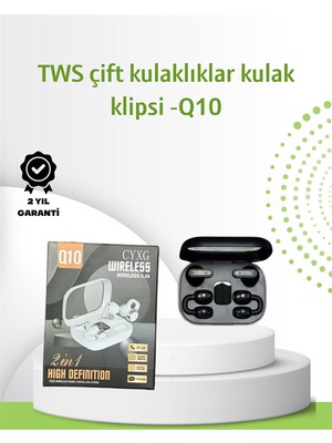 Kaia Q10 Bluetooth Kulaklık – Hafif, Şık Tasarım, Güçlü Pil ve Net Çağrı Kalitesi