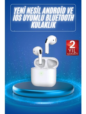 Kaia 4.nesil Bluetooth Kulaklık Yüksek Ses Kaliteli Dokunmatik Kontrol Özellikli
