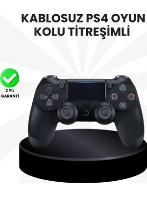Kaia Şarjlı Kablosuz Ps4 Oyun Kolu Titreşimli Hassas Kontrol