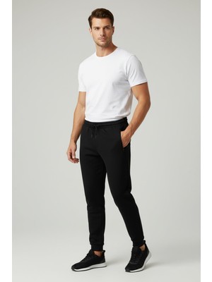 FullaModa Beli Bağcıklı Duble Paça Pantolon