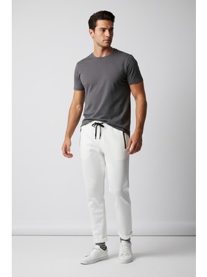 FullaModa Beli Bağcıklı Duble Paça Pantolon