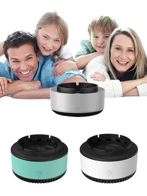 Fantastik Store Akıllı Kokusuz Küllük Dumanı Içine Çeken Kül Tablası Hava Temizleyici