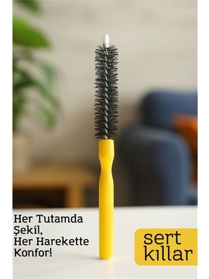 Fantastik Store Hsnet Yuvarlak Saç Şekillendirme Fırçası – 22 cm x 2.8 cm | 2.5 mm Derinlik | Hacim ve Kontrol Için