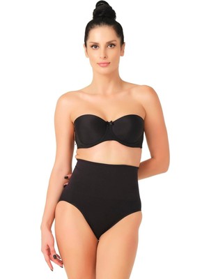 Çamaşır Kenti Siyah Mı Emay 2021 Double Düşük Bel Slip Korse