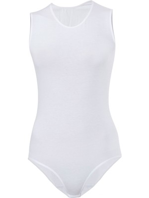 Çamaşır Kenti Likralı Bayan 0 Yaka 0 Kol Body 4759