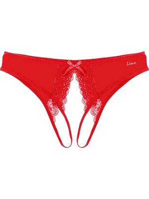 Çamaşır Kenti Özel Bölgesi Açık Kırmızı Fantezi Külot