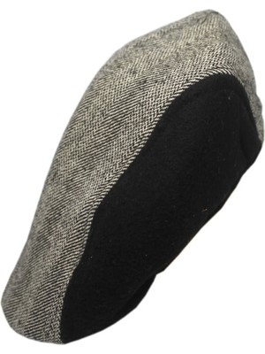 Çamaşır Kenti Kış ve Sonbahar Için Balık Sırtı Desenli Kasket Şapka Rahat ve Esnek