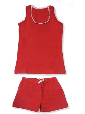 Marsilyan Kız Çocuk Kalın Askılı Atlet Takım 2542