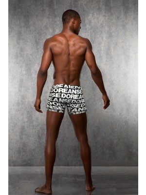 Çamaşır Kenti Doreanse Yazı, Baskılı Erkek Boxer 1896