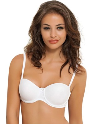 Marsilyan Nbb 3510 Mikrofiber Straplez Sütyen