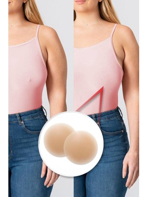 Çamaşır Kenti Standart Mı 109 Silikon Göğüs Ucu Bandı (Nipple Pad)