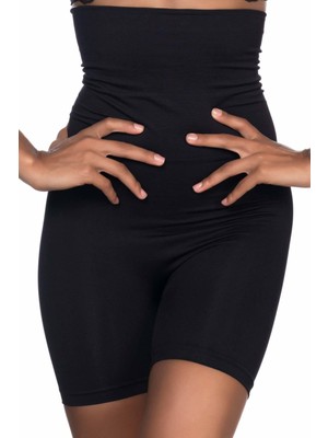 Marsilyan Siyah Mı Emay 2014 Yüksek Bel Double Paçalı Korse