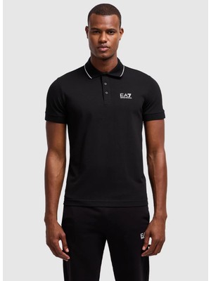 Ea7 Lacivert Erkek Polo T-Shirt Traın Core Id Polo