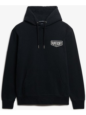 Superdry Kapüşon Yaka Siyah Erkek Sweatshırt M2014295A-02A