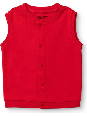 Hellobaby Hellobaby Kız Bebek Basic Yelek Çıtçıtlı Bisiklet Yaka Atlet