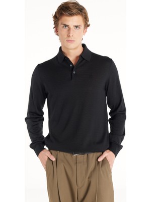 Ted Baker Siyah Erkek Standart Polo T-Shirt TBMRKW1042