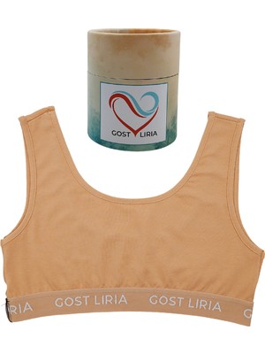 GOST LİRİA - Mustard  Spor Bralet Hardal