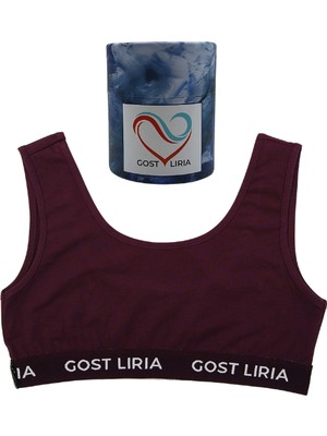 GOST LİRİA - Maroon  Spor Bralet Bordo