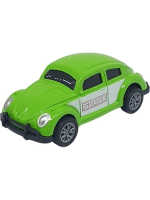E-Woman Çek Bırak Metal Küçük Arabalar 8 cm - SH40031 - Yeşil Vosvos (Lisinya)