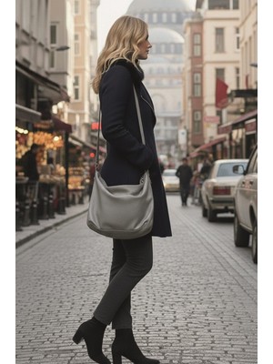 Kürk Yaka Kışlık Kaşe Kaban