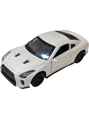 E-Woman Çek Bırak Metal Araba - 4311E - Beyaz (Lisinya)