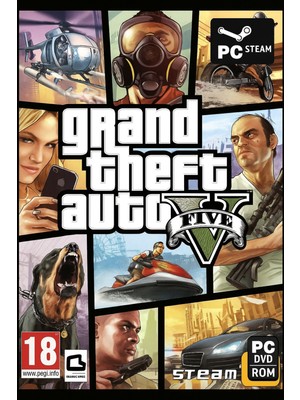 ROCKSTAR NORTH Gta Grand Theft Auto 5 Pc Bilgisayar Oyunu Steam