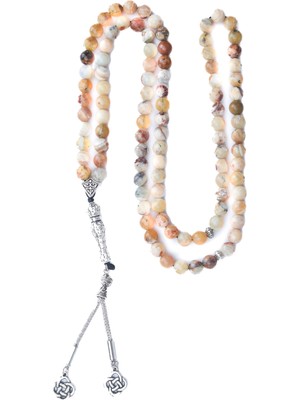 Bütüncül Şifa Opal Doğal Taş Tesbih 99'lu