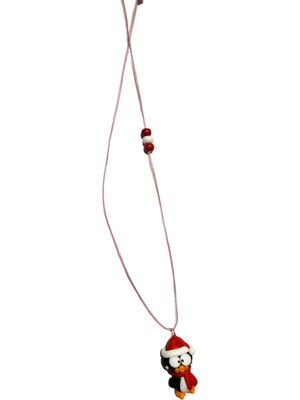 Polar Star Jr Kolye / Penguen ( Pembe )