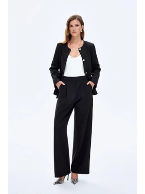 Quzu Kadın Kanvas Pantolon