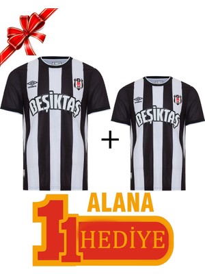 Beşiktaş Orijinal Çubuklu Forma 1 Alana 1 Hediye
