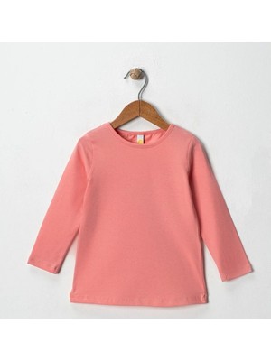 Queen Kids Çocuk Likralı Body Şeker Pembe