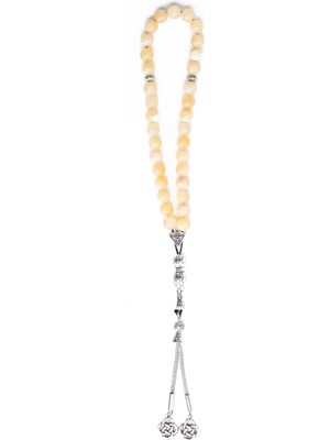 Kalsit Doğal Taş Tesbih 33'lü