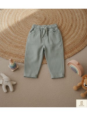 Tommiks Baby Minibohe Erkek Bebek & Çocuk Çizgili Pantolon Stone