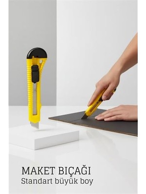 Marsilyan Ergonomik Maket Bıçağı - Büyük Boy Maket Bıçağı