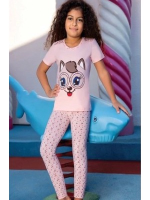 Marsilyan Kız Çocuk Taytlı Takım 6527