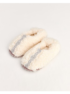 POPE - Şekilli Kadın Ev İçi Ayakkabı