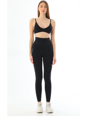 Marsilyan Siyah Mı 3905 Yüksek Bel Toparlayıcı Tayt