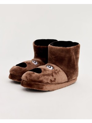 KEPÜ - Hayvan Figürlü Erkek Panduf