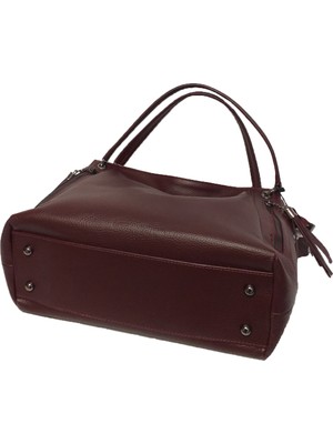 Atelier Terra Marea DIONE Bordo | Hakiki Deri Kadın Çapraz ve Omuz Çantası