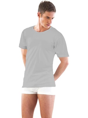 Marsilyan Gri Mı Emay 12350 R Yarım Kol Erkek Atlet