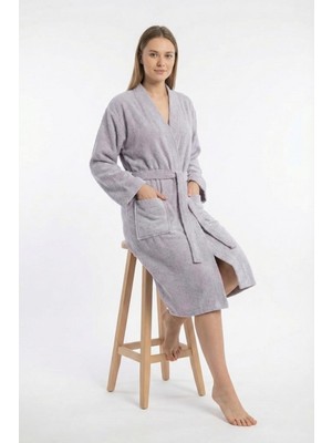 Ender Home Kimono Bornoz %100 Pamuk Unisex