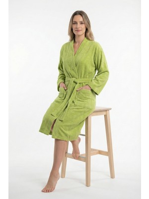 Ender Home Kimono Bornoz %100 Pamuk Unisex