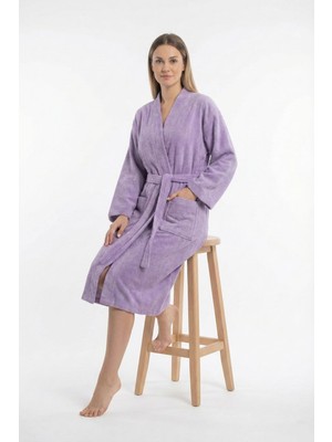 Ender Home Kimono Bornoz %100 Pamuk Unisex