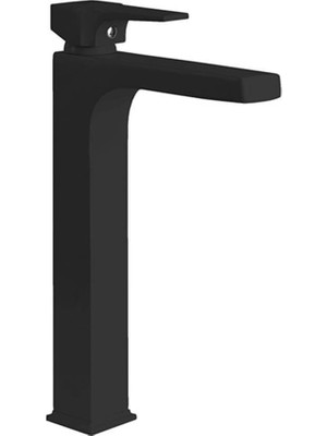 Newarc Aqua Çanak Tipi Lavabo Bataryası Siyah