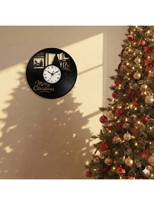 Craftverse El Yapımı Yeni Yıl Dekoratif Plak Saat