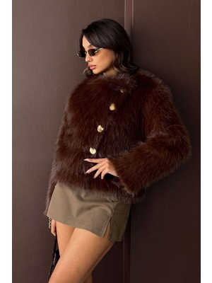 Caddebostan Moda Tavşan Tüyü Kürk Mont Modern Premium Luxury Trend Tasarım Mont